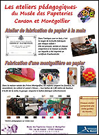 depiant visite scolaire au Musee Canson Montgolfier - Ardèche 07