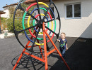 jardin ferroviaire roue musicale enfant