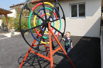 jardin ferroviaire roue musicale enfant