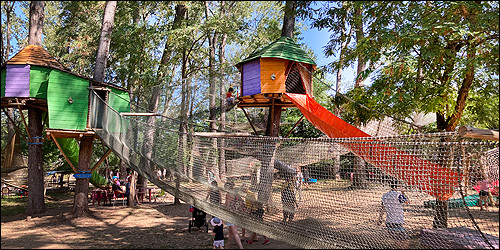 Parc de loisirs Air Jey'Filets en Ardèche