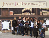 Visite du Espace du Parchemin  et du Cuir - Ardèche 07