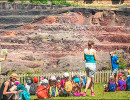 enfants volcan lemptegy auvergne