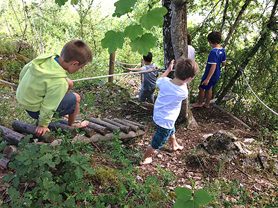 arbo magic sentier pieds nus drome