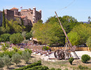 chateau des roure spectacle trebuchet