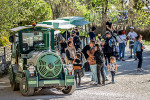 parc la barben petit train