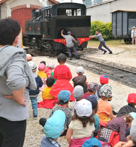 train ardeche retournement
